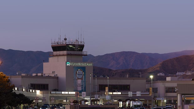 Hollywood Burbank Airport at Dusk