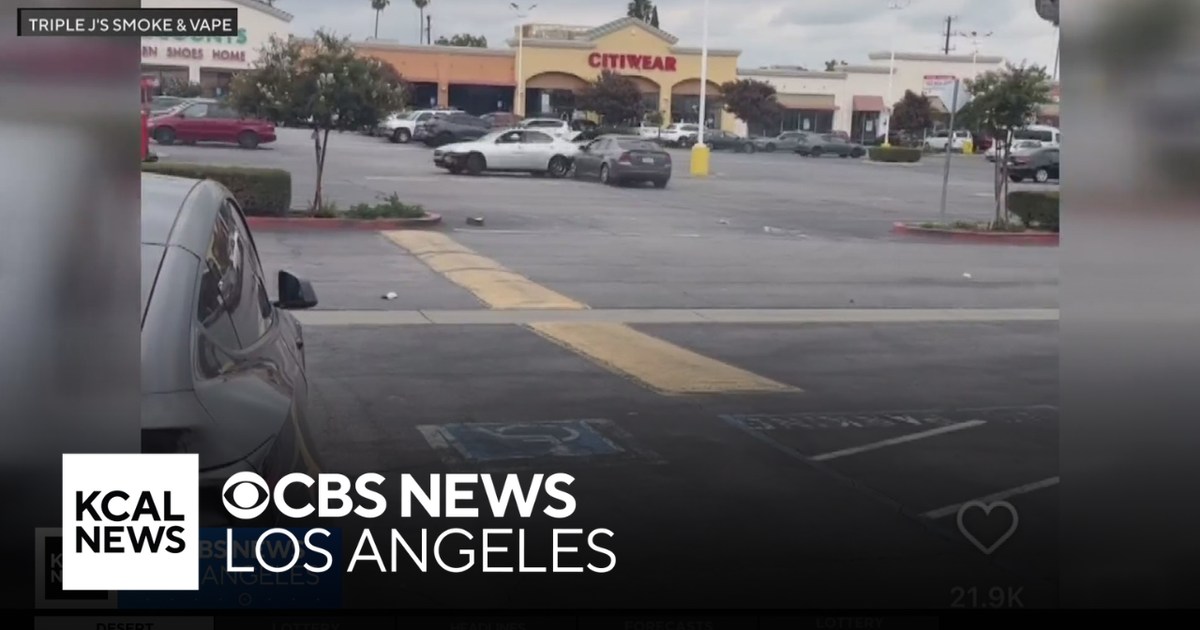 Wild video shows two cars chasing each other, colliding in West Covina ...