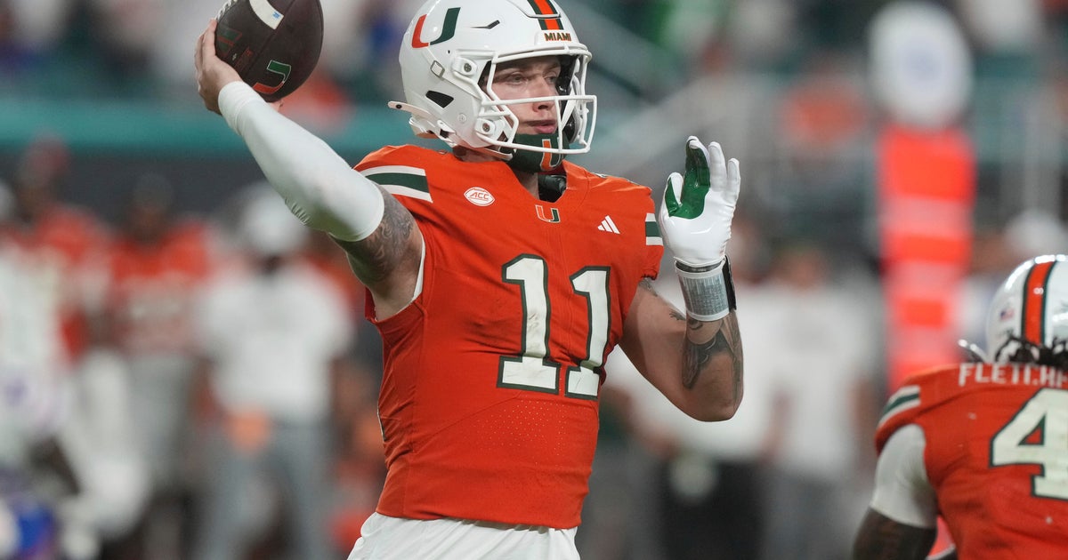 Miami Hurricanes’ Carson Beck ready for electric atmosphere at Florida State on Saturday night