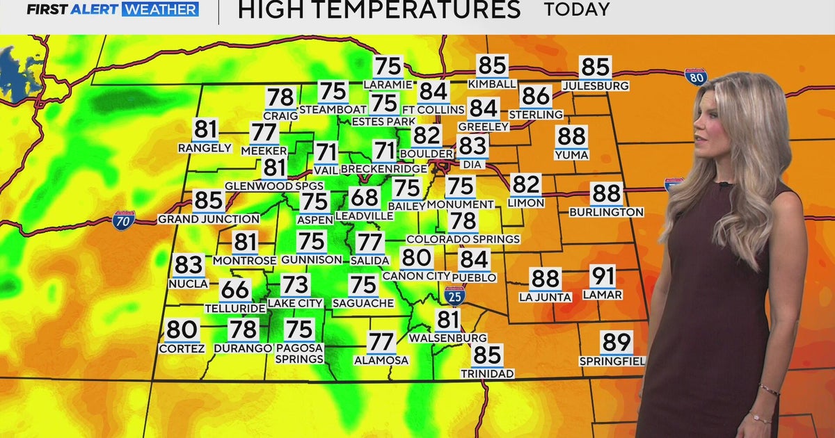 Well above normal temperatures continue before Denver cools off this ...