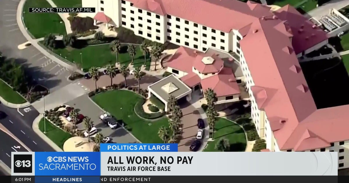 How Travis Air Force Base in California is impacted by government shutdown