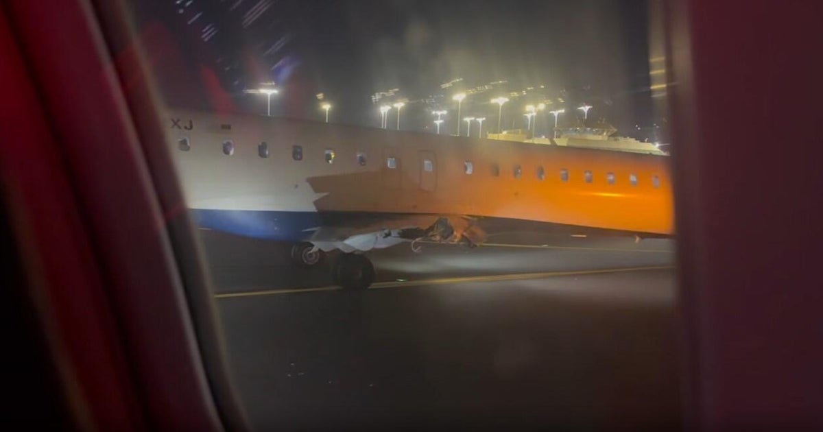 Two Delta planes collide on taxiway of New York’s LaGuardia Airport