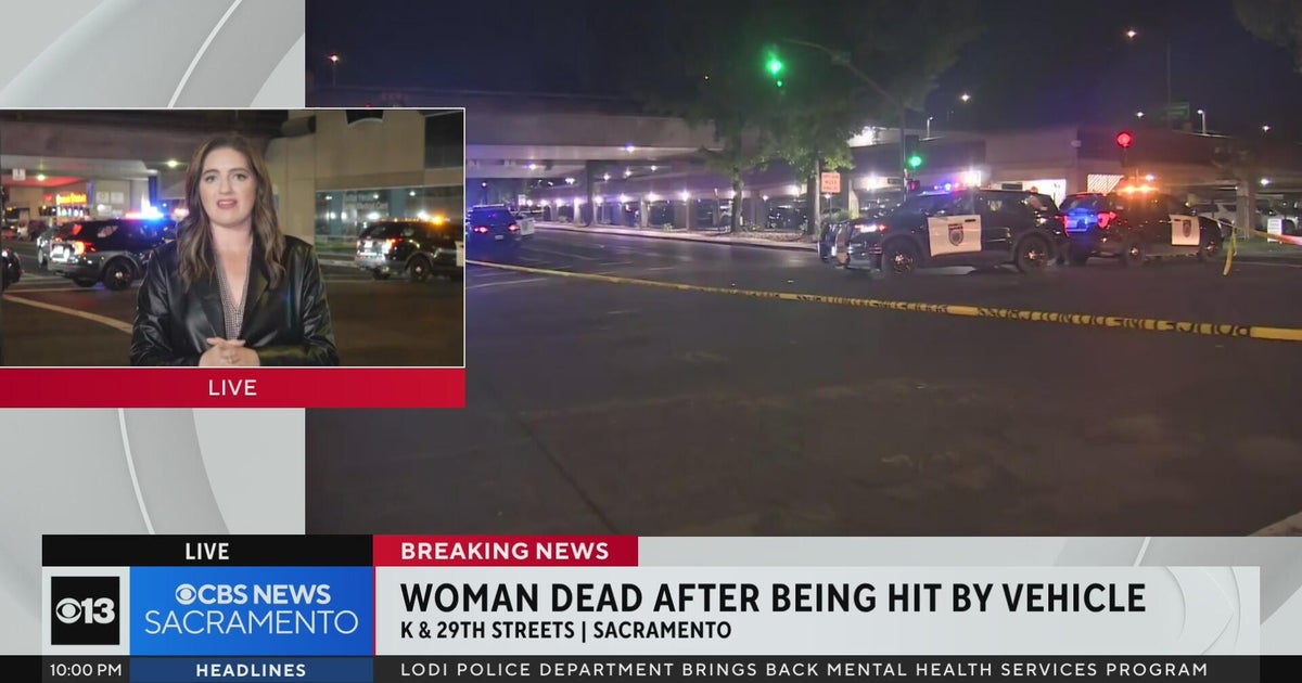 Woman dies in hospital after being hit by vehicle in Sacramento