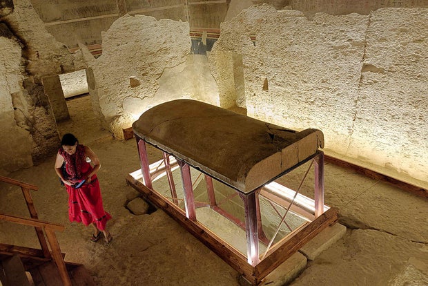 TOPSHOT-EGYPT-ARCHAEOLOGY 