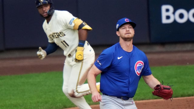 NLDS Cubs Brewers Baseball 