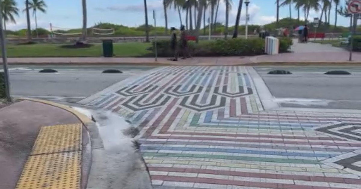 FDOT arrives in Miami Beach to prepare for removal of rainbow crosswalk on Ocean Drive