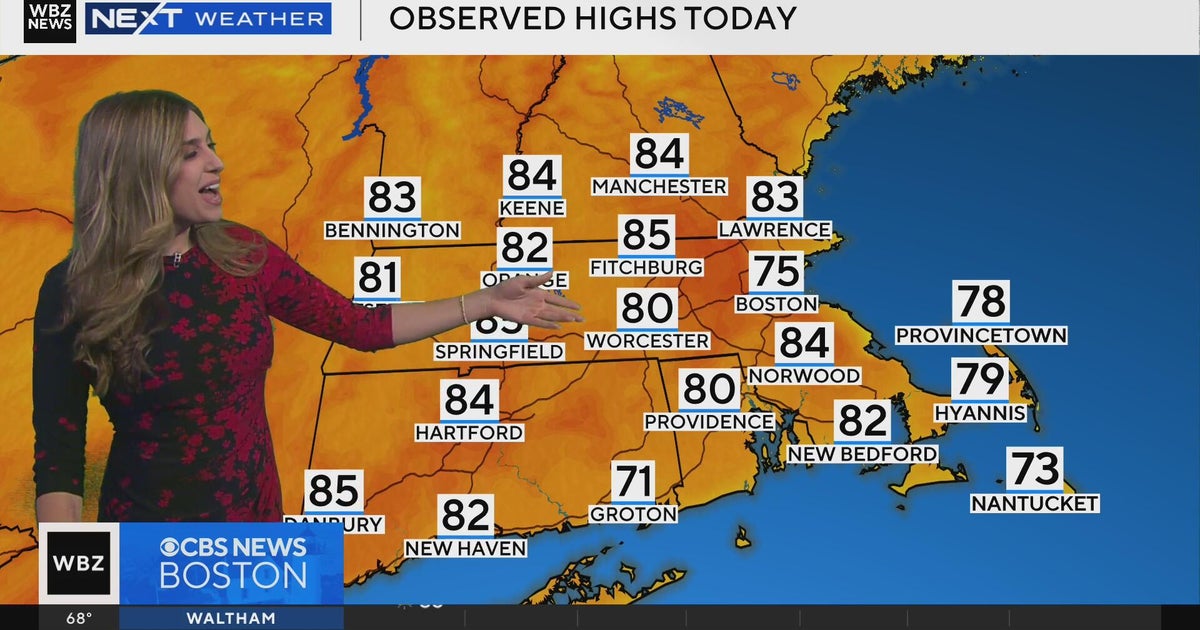 Next Weather: WBZ Evening Update For October 5 - CBS Boston