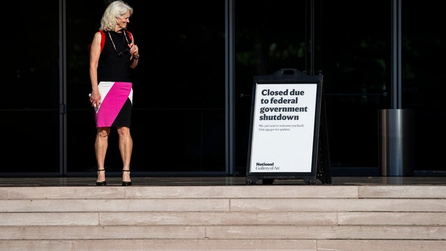 National Gallery Closes Due To Government Shutdown 