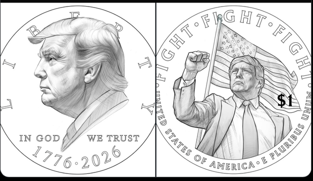 Treasury Department may issue $1 Trump coin for 250th anniversary of U.S. independence