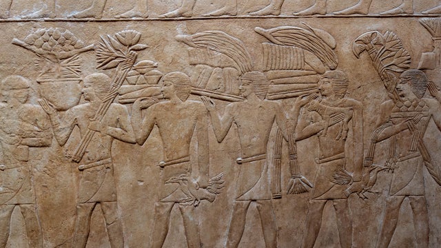 Relief from the interior of the Tomb of Kagemni Egypt 