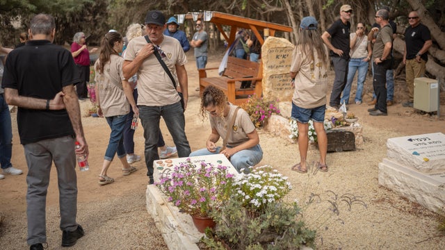 October 7th second anniversary memorial in Nir Oz 