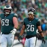 Barkley, Dickerson land on injury report before Eagles-Giants game 
