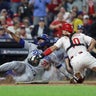 Phillies' 9th inning rally falls short as Dodgers take 2-0 lead in NLDS 