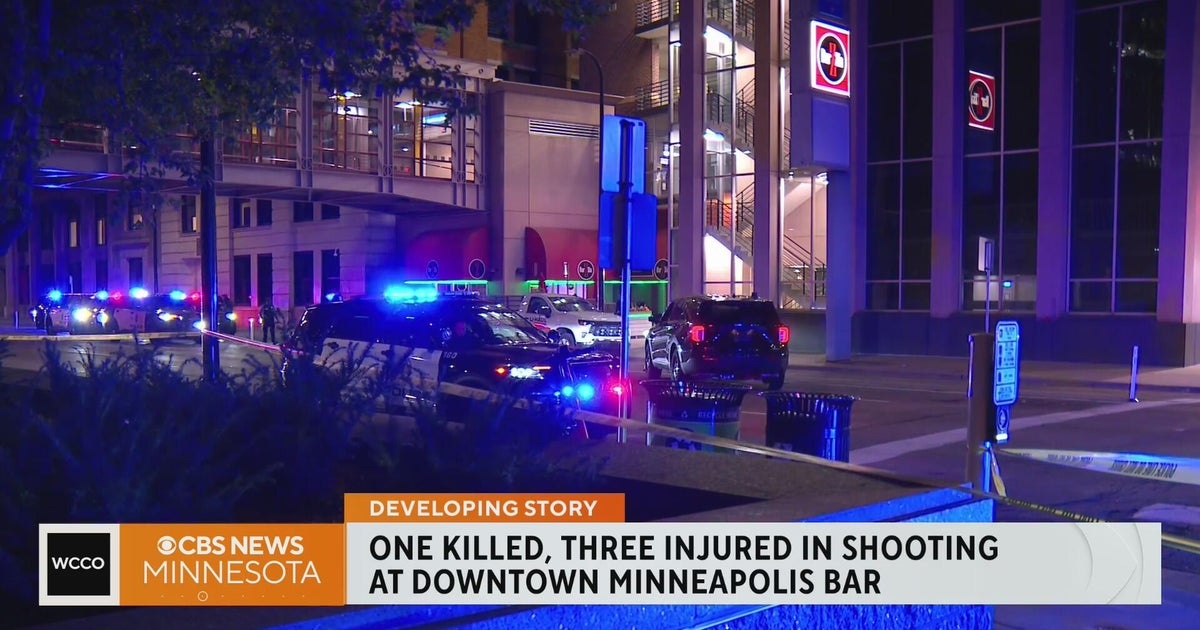 1 killed, 3 hurt in shooting inside downtown Minneapolis bar - CBS ...