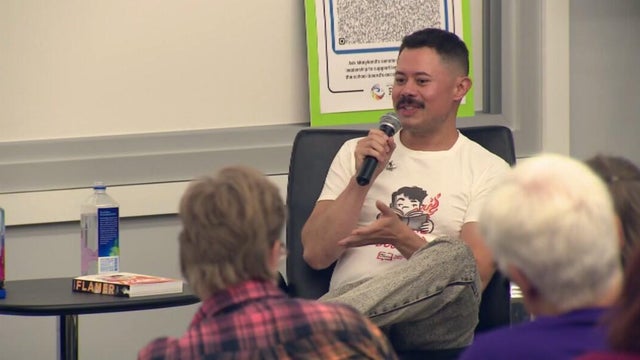 Author Mike Curato discusses his banned book "Flamer" 