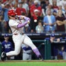 Bader out of Phillies' lineup for NLDS Game 3 vs. Dodgers 