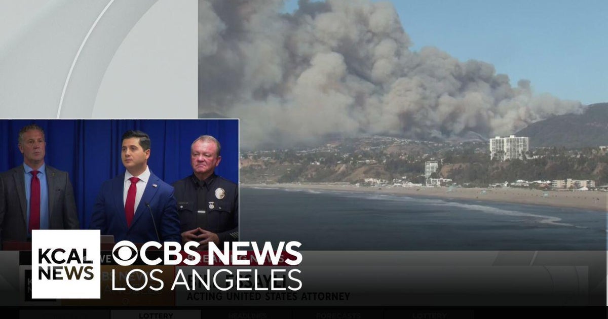 Arrest announced in Palisades Fire - Full news conference - CBS Los Angeles