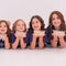 Four sisters diagnosed with rare brain condition: "Got to be kidding"