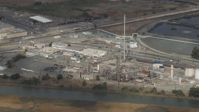 Marathon refinery near Martinez 