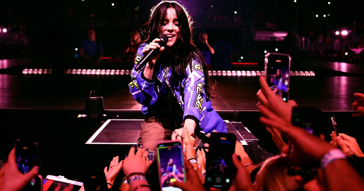Videos show Billie Eilish aggressively pulled by fan in barricade during Miami concert