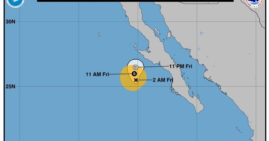 Priscilla strengthens into a hurricane in the Pacific. Maps show its path.