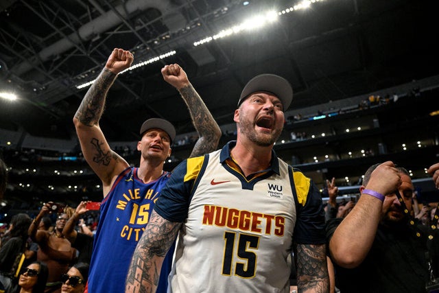 DENVER NUGGETS VS LOS ANGELES LAKERS, NBA PLAYOFFS 