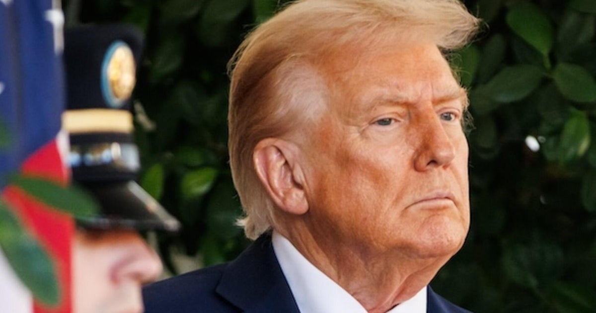 Dow slides after Trump threatens more China tariffs - CBS News