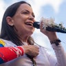 Venezuelan opposition leader Mar&iacute;a Corina Machado 