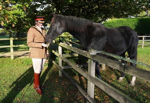 Britain Horses Spooked 