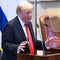Trump hails "historic dawn of a new Middle East" in speech to Knesset