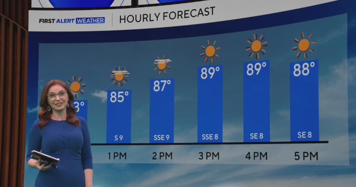 Fall stays away from North Texas as highs reach near 90 degrees - CBS Texas