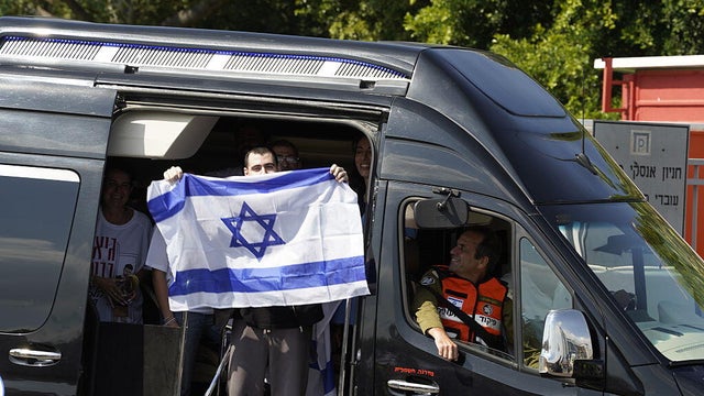Israeli hostage Guy Gilboa Dalal returns from Hamas 