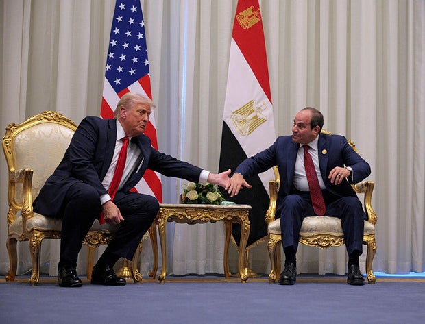 President Trump Visits Israel And Egypt After Gaza Ceasefire Takes Effect 