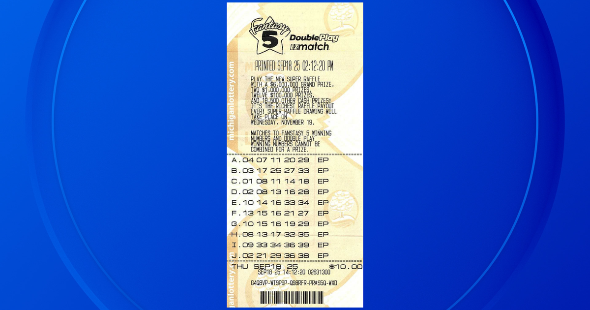 Kent County man changes his routine, wins 6K Fantasy 5 jackpot