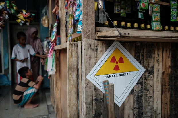 INDONESIA-ENVIRONMENT-RADIOACTIVITY