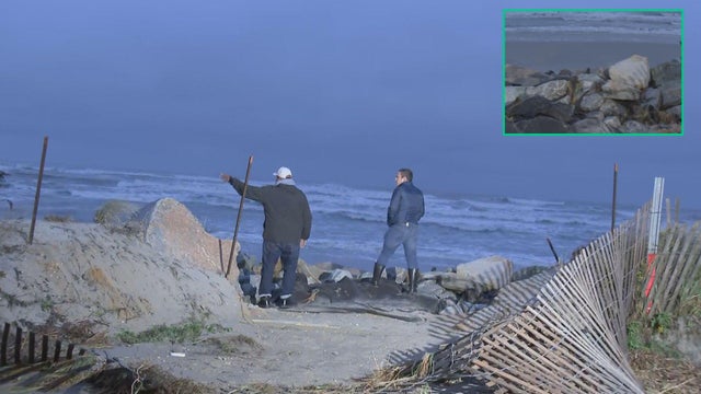 Strathmere beach erosion 