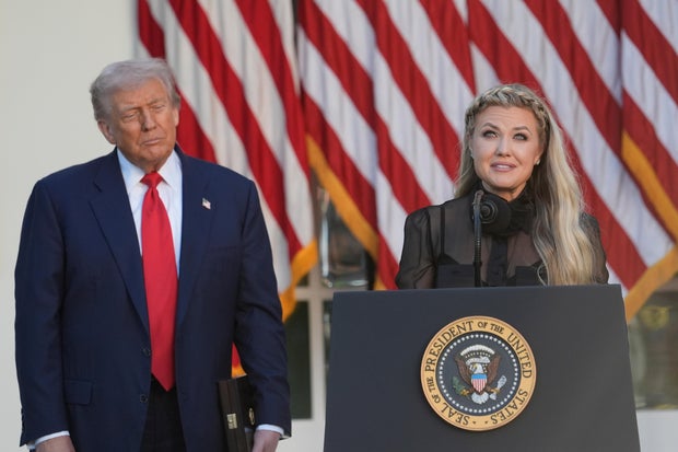 Trump Kirk Presidential Medal