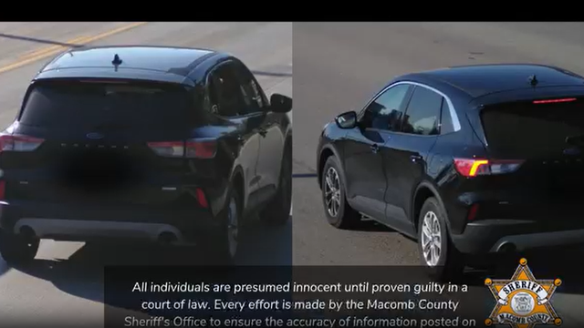 Authorities search for suspect in Macomb Township shooting 
