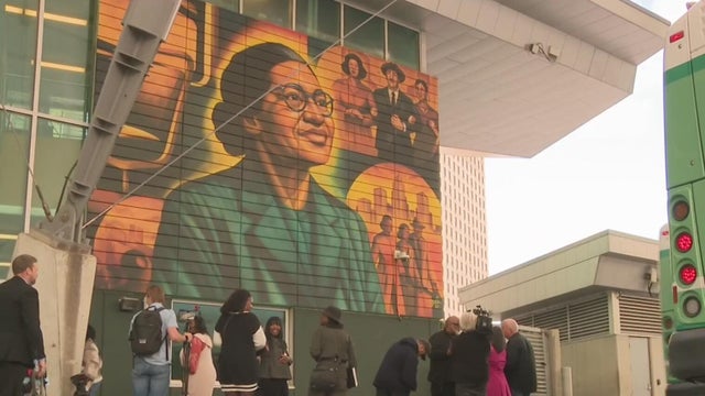 New Rosa Parks mural unveiled in Detroit 