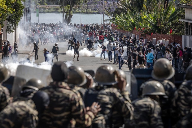 TOPSHOT-MADAGASCAR-ECONOMY-UNREST-DEMO 