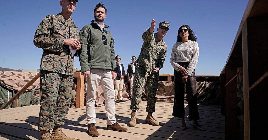 Major SoCal freeway closes for military live-fire event attended by Vance