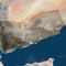 Ship ablaze after being hit off the coast of Yemen, British military says