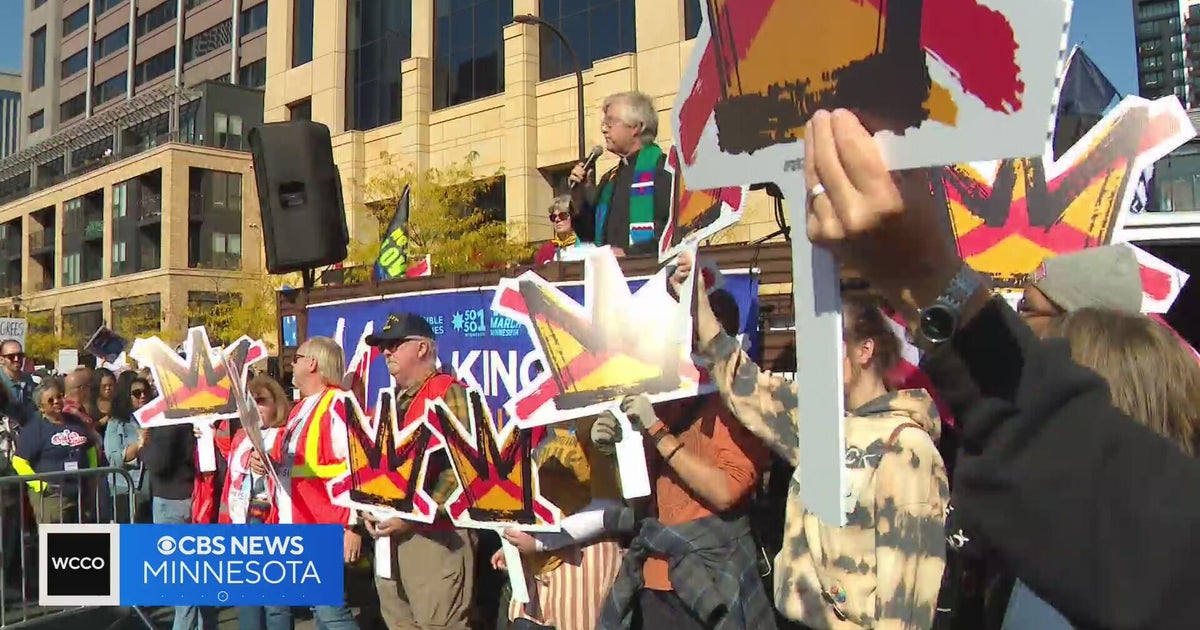 "No Kings" rallies across Minnesota draw thousands, similar rallies held nationwide