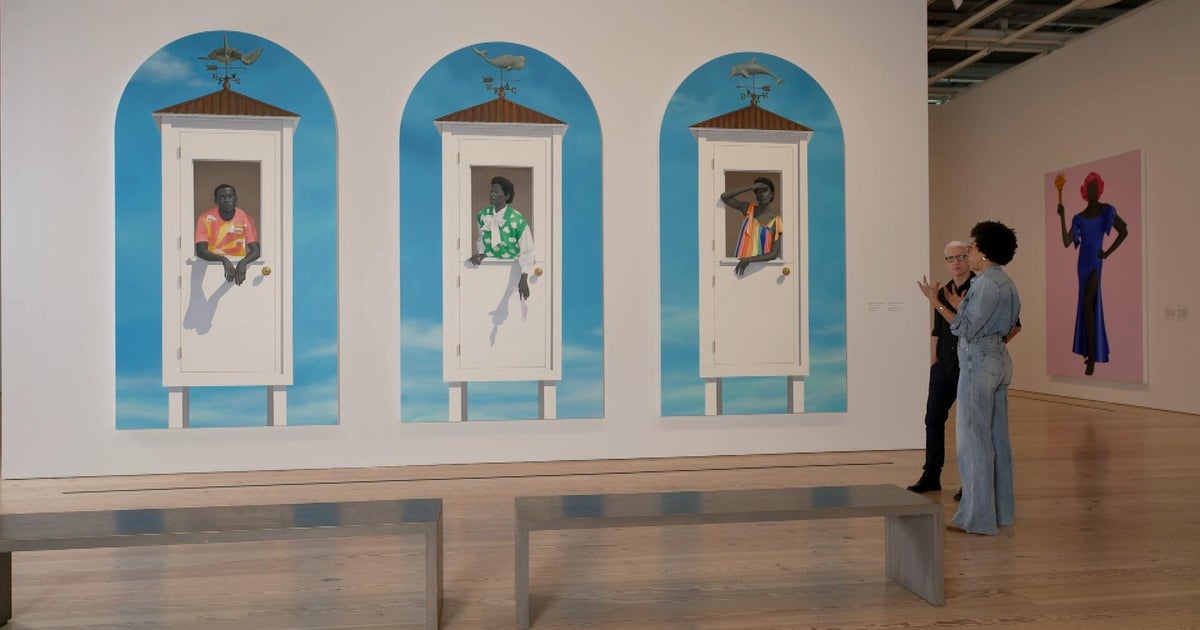 През август американската реалистка портретистка Ейми Шералд и кореспондентът Андерсън