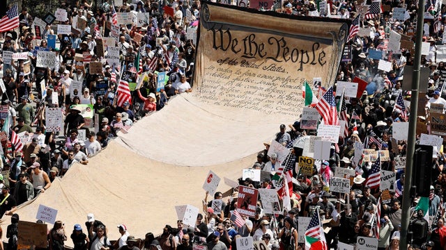 Anti-Trump "No Kings" Protests Pop Up Across The Country