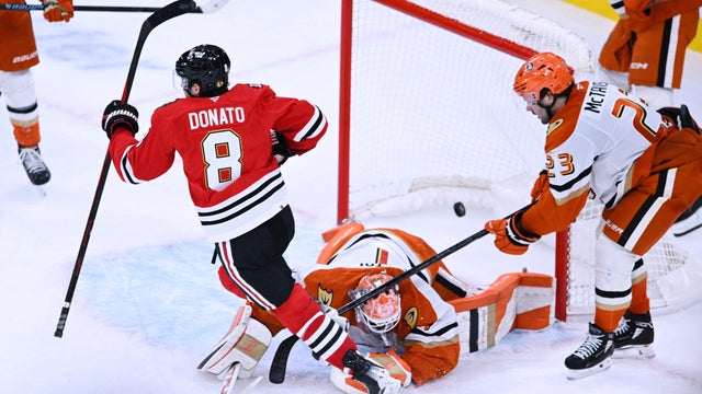 Ducks Blackhawks Hockey 