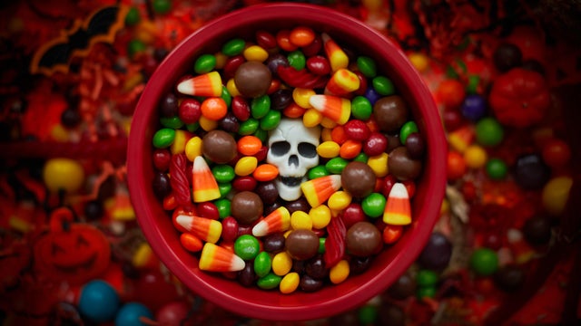 Candy is pictured during a Halloween party at Centre Park in Reading.  Photo by Natalie Kolb 10/31/2017 