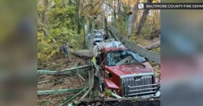 Collapse of 145-year-old Baltimore County bridge being investigated