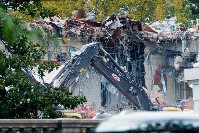 White House Ballroom Construction 