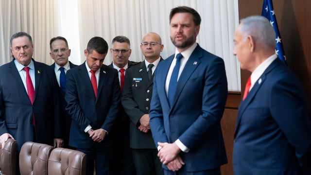 Vice President Vance Visits Israel To Maintain Ceasefire With Hamas 